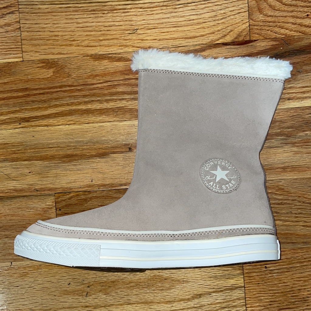 New Rare Find Vintage Converse Fur Lined Beverly Ankle Boots Sz 10